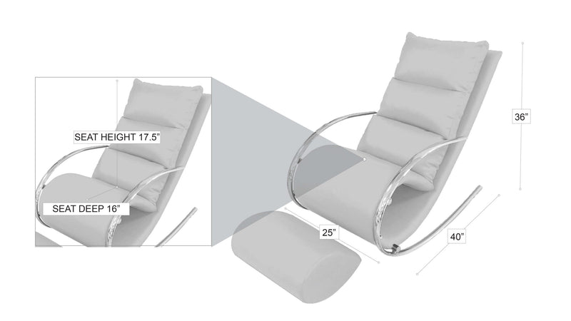 Rocking Chair White-zoom-