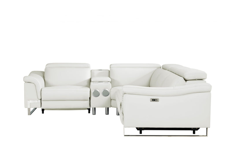 Spartacus Recliner Model 2025 White-zoom-