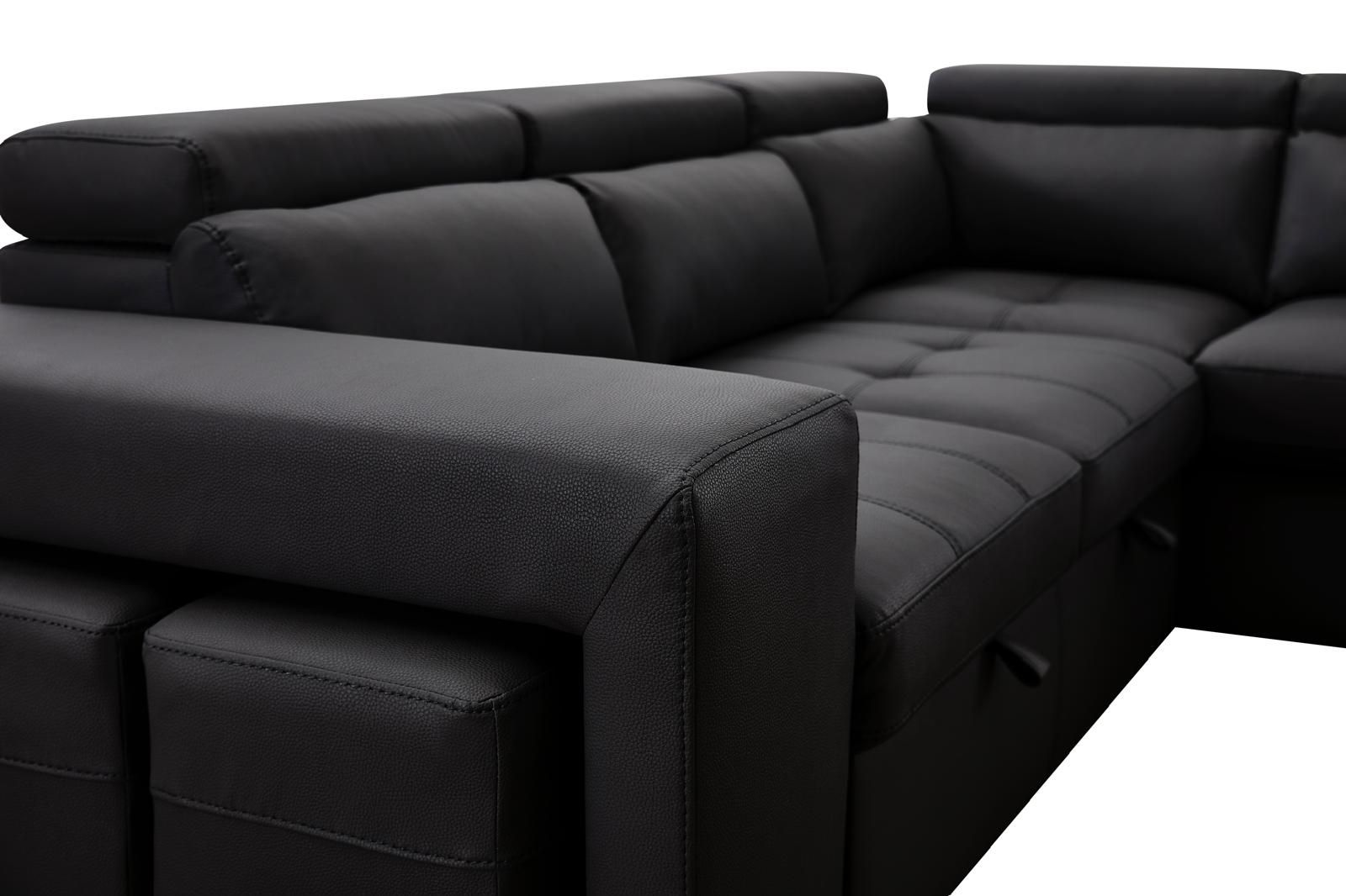 POSITANO Sectional NEW 2025 RIGHT BLACK