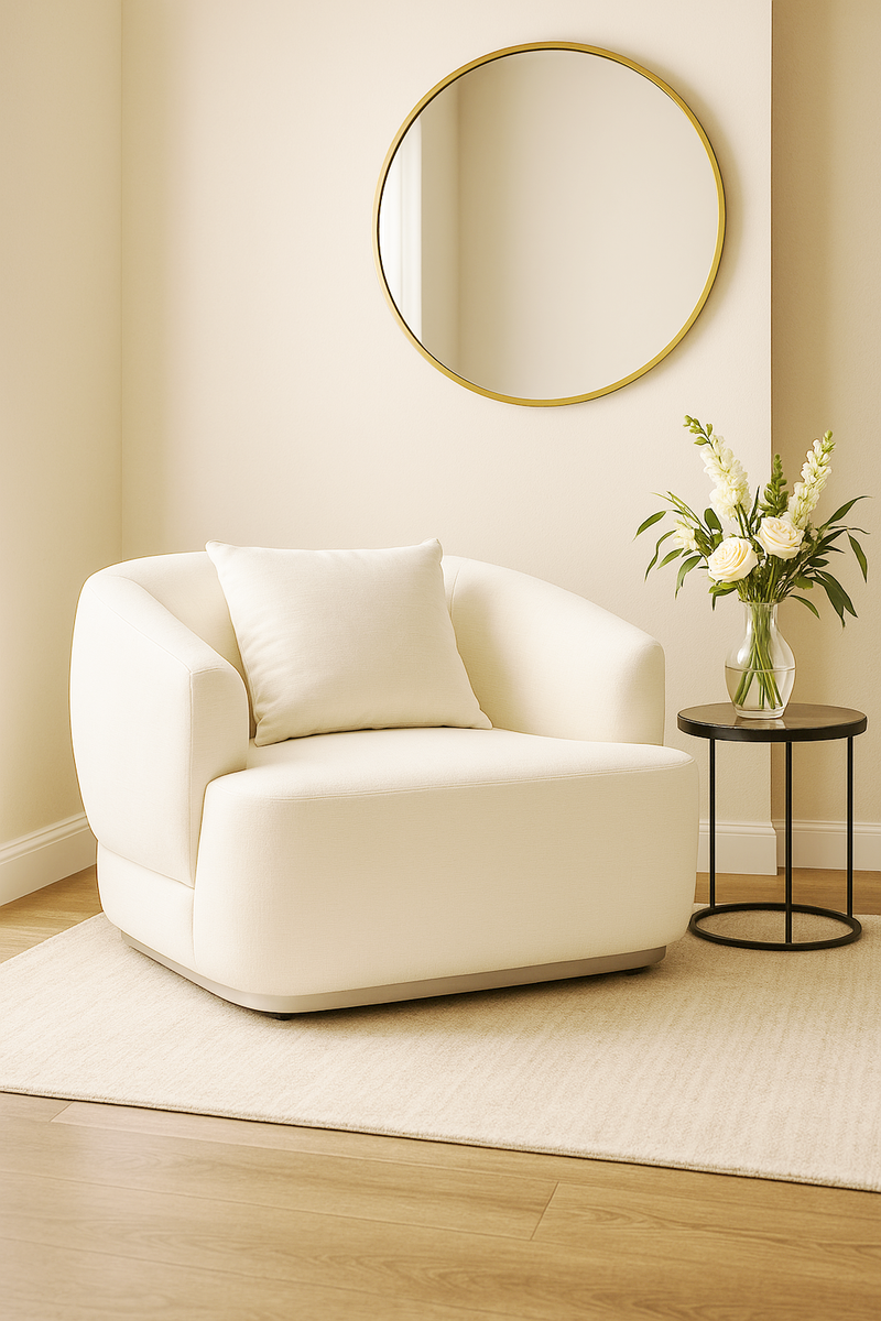 Monaco Accent Chair Beige-zoom-