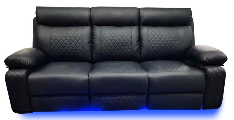 BALTIMORE POWER RECLINER SOFA SET BLACK-zoom-