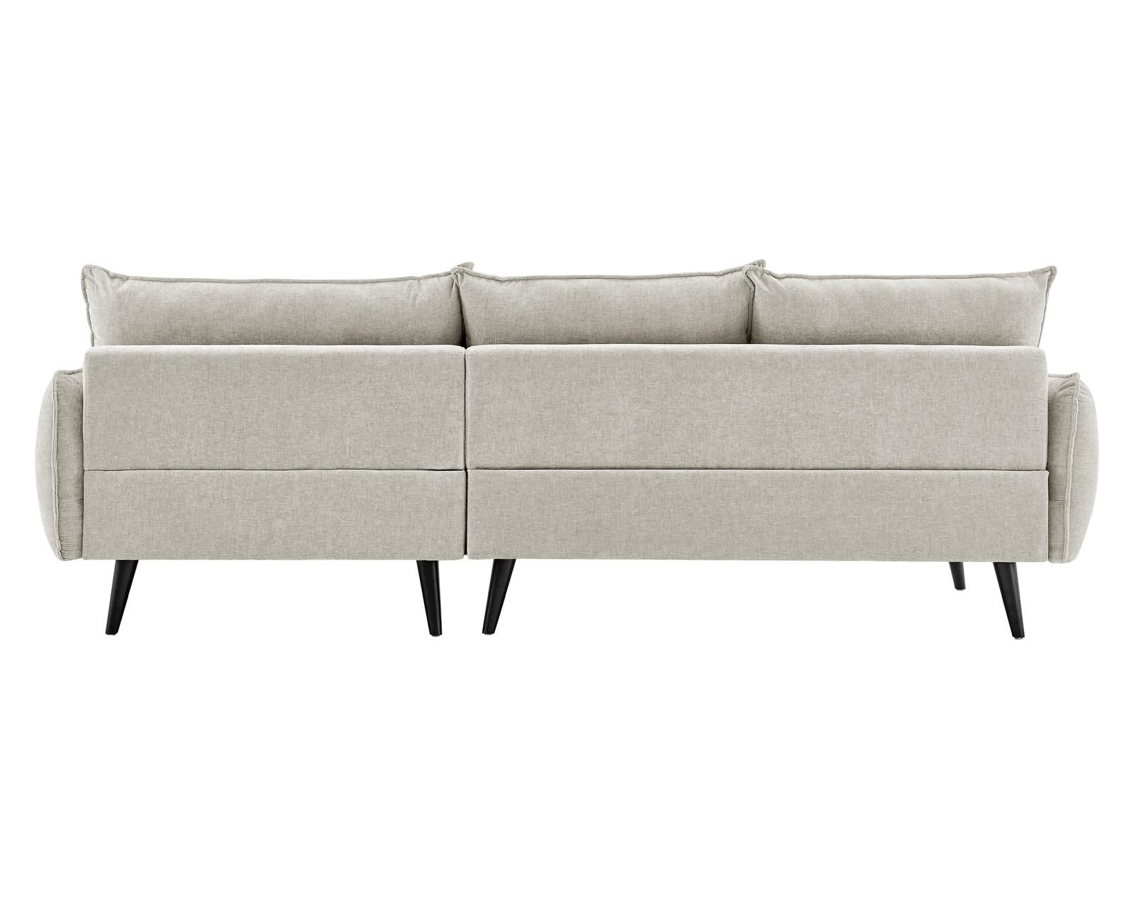 PARIS Sectional Light Grey RIGHT