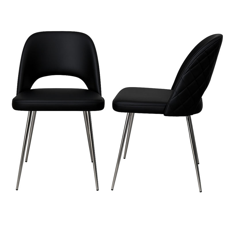 Hill Dining Chair Black-zoom-