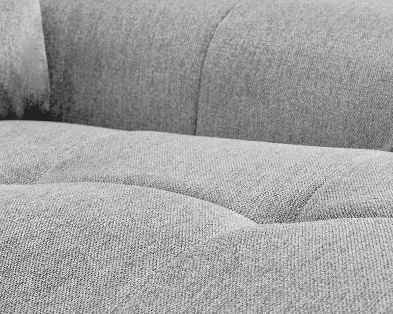 ROMA Sectional Light Grey - LEFT-zoom-