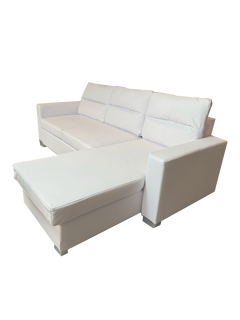 Daniel Reversible Sectional White
