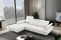 Kim Sectional White LEFT