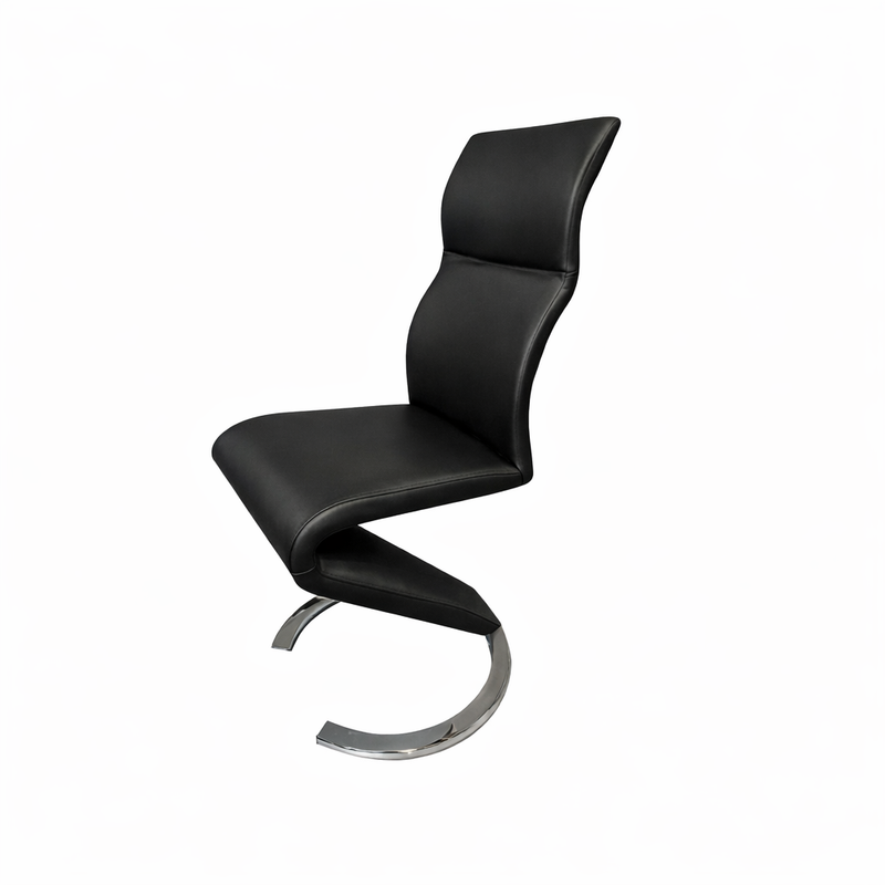 Cloud Dining Chair Black-zoom-