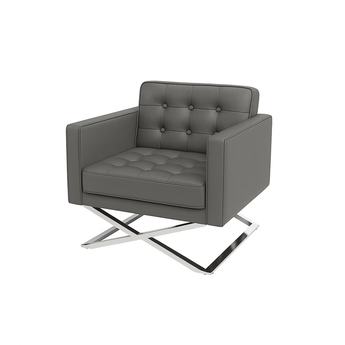 Valentin Accent Chair Grey