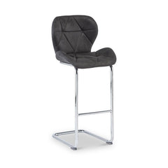 Crystal Barstool Black