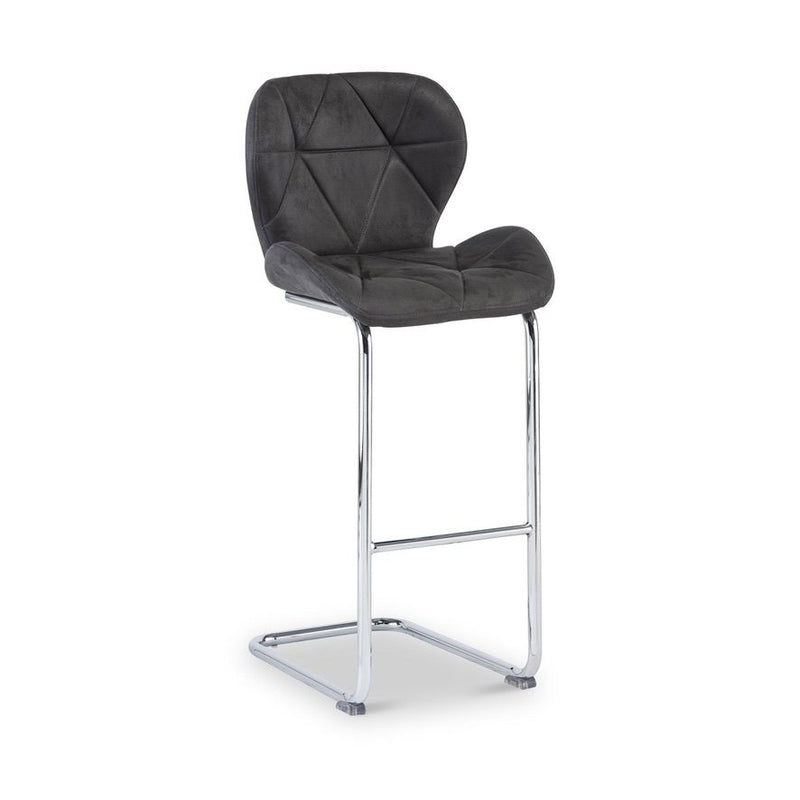 Crystal Barstool Black-zoom-