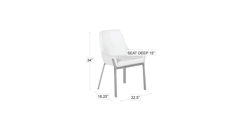 .Axel Dining Chair Grey-zoom-