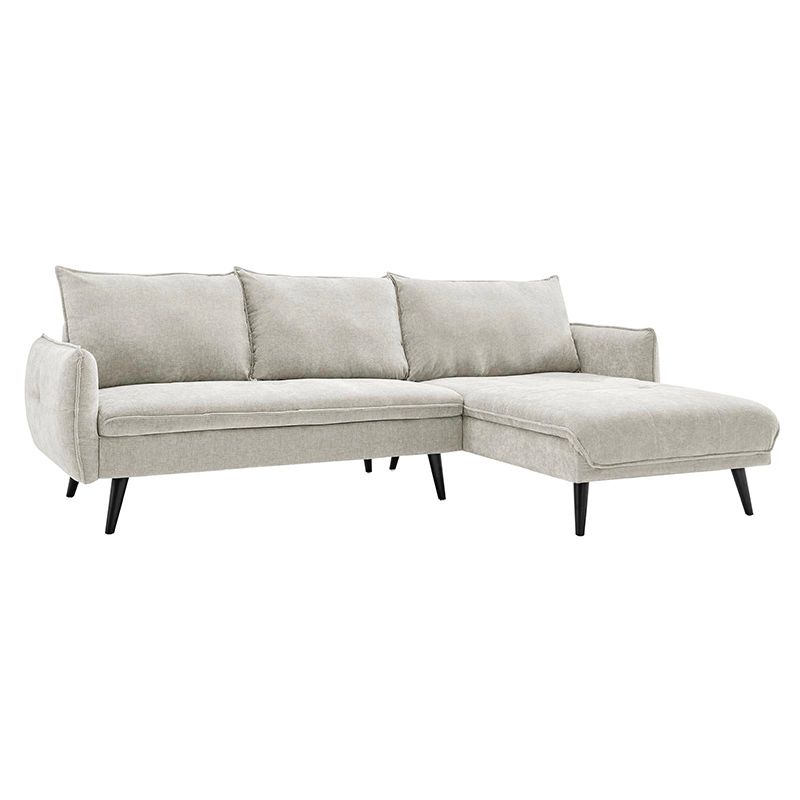 PARIS Sectional Light Grey RIGHT-zoom-