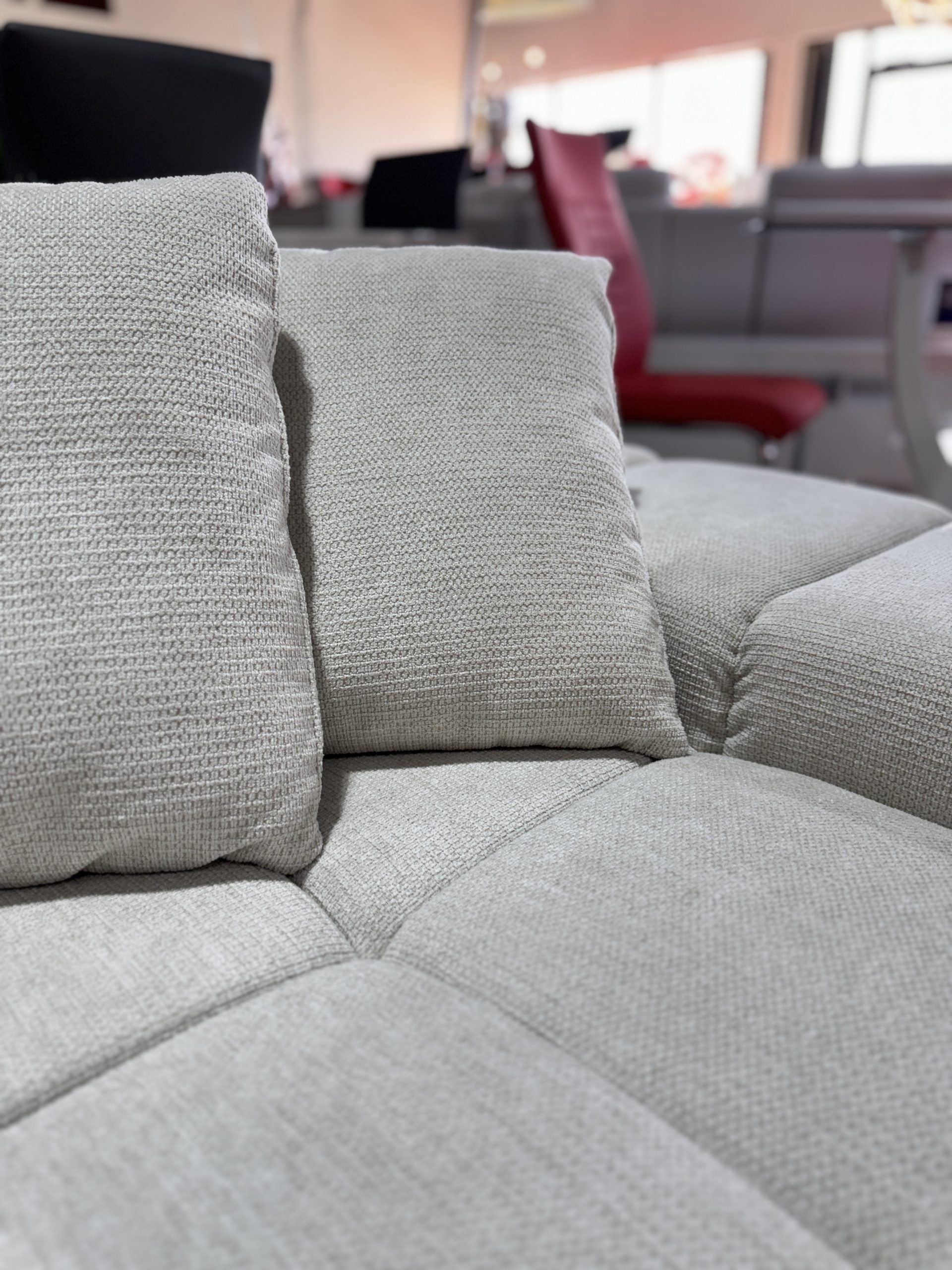 Midtown Sectional Graphite DARK Grey LEFT