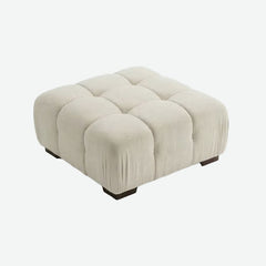Munich Modular Sectional WHITE/BONE Fabric U OPTION