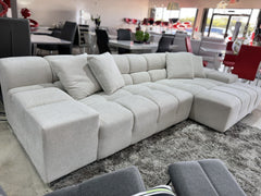 Midtown Sectional Cream LEFT