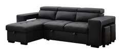 MILANO Sectional NEW 2025 Black