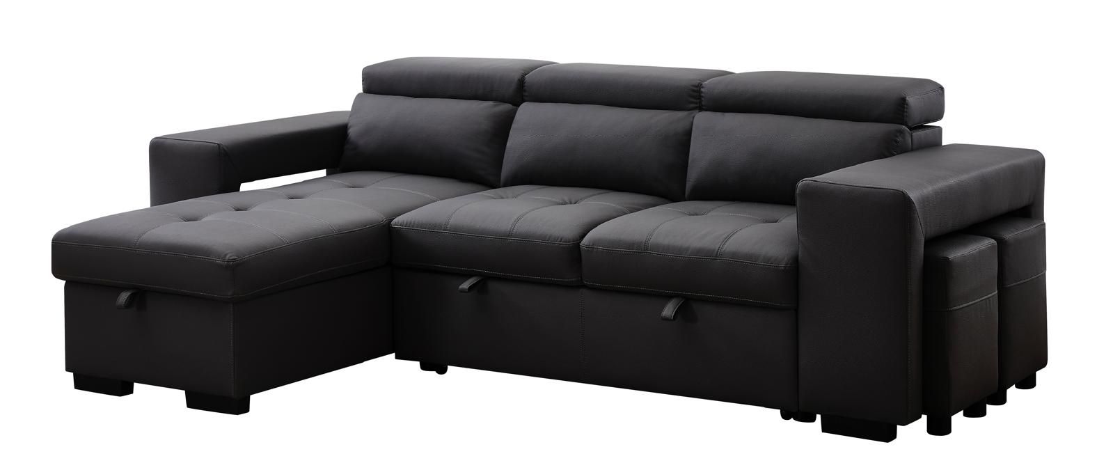 MILANO Sectional NEW 2025 Black