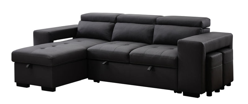 MILANO Sectional NEW 2025 Black-zoom-