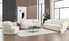 MONACO SOFA & LOVESEAT SET BEIGE