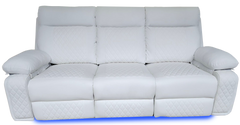 BALTIMORE POWER RECLINER SOFA SET WHITE