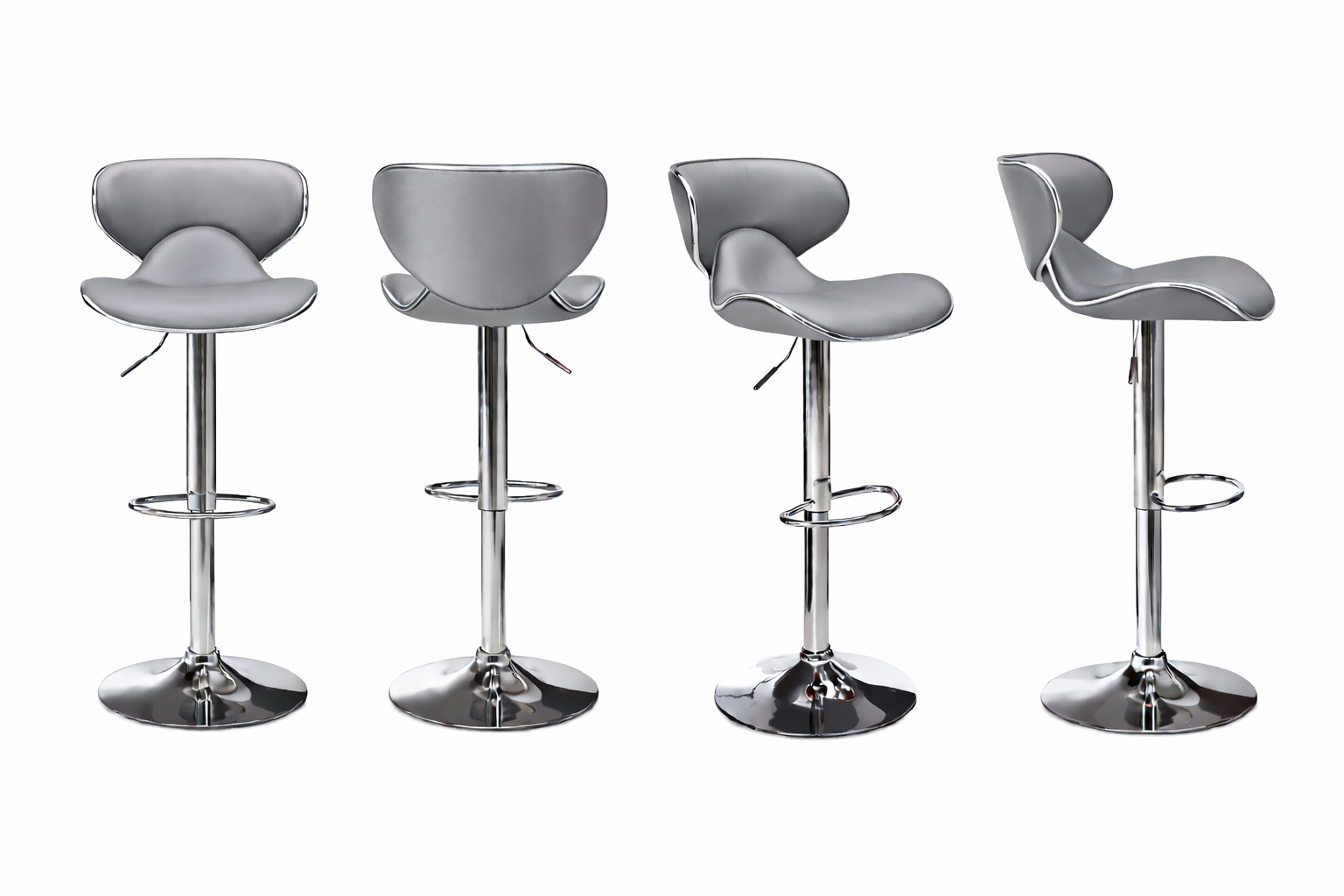 Pub Barstool Grey