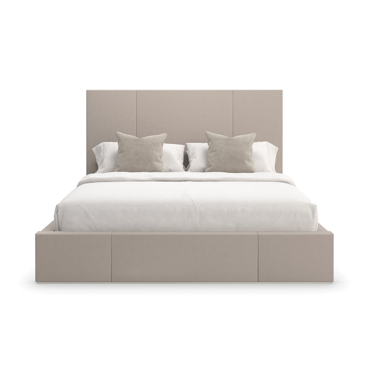 Caracole Balance Bed – front view – Lusso Furniture Miami