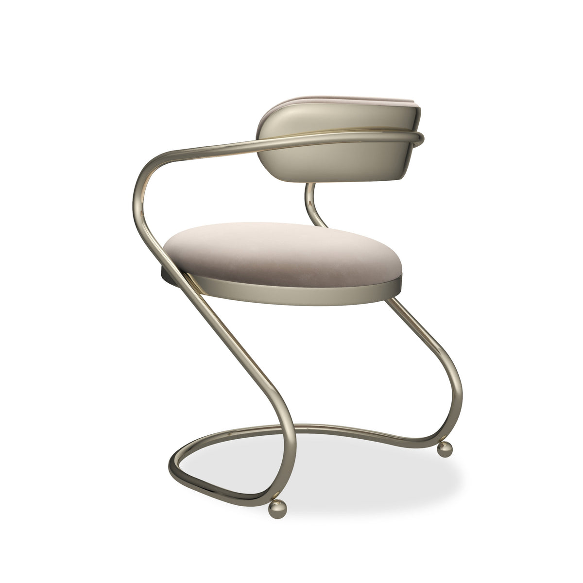Caracole Retrospect Dining Chair – room setting – Lusso Furniture Miami