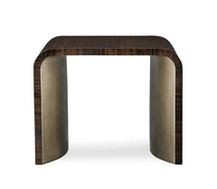 Caracole Streamline End Table – side view – Lusso Furniture Miami