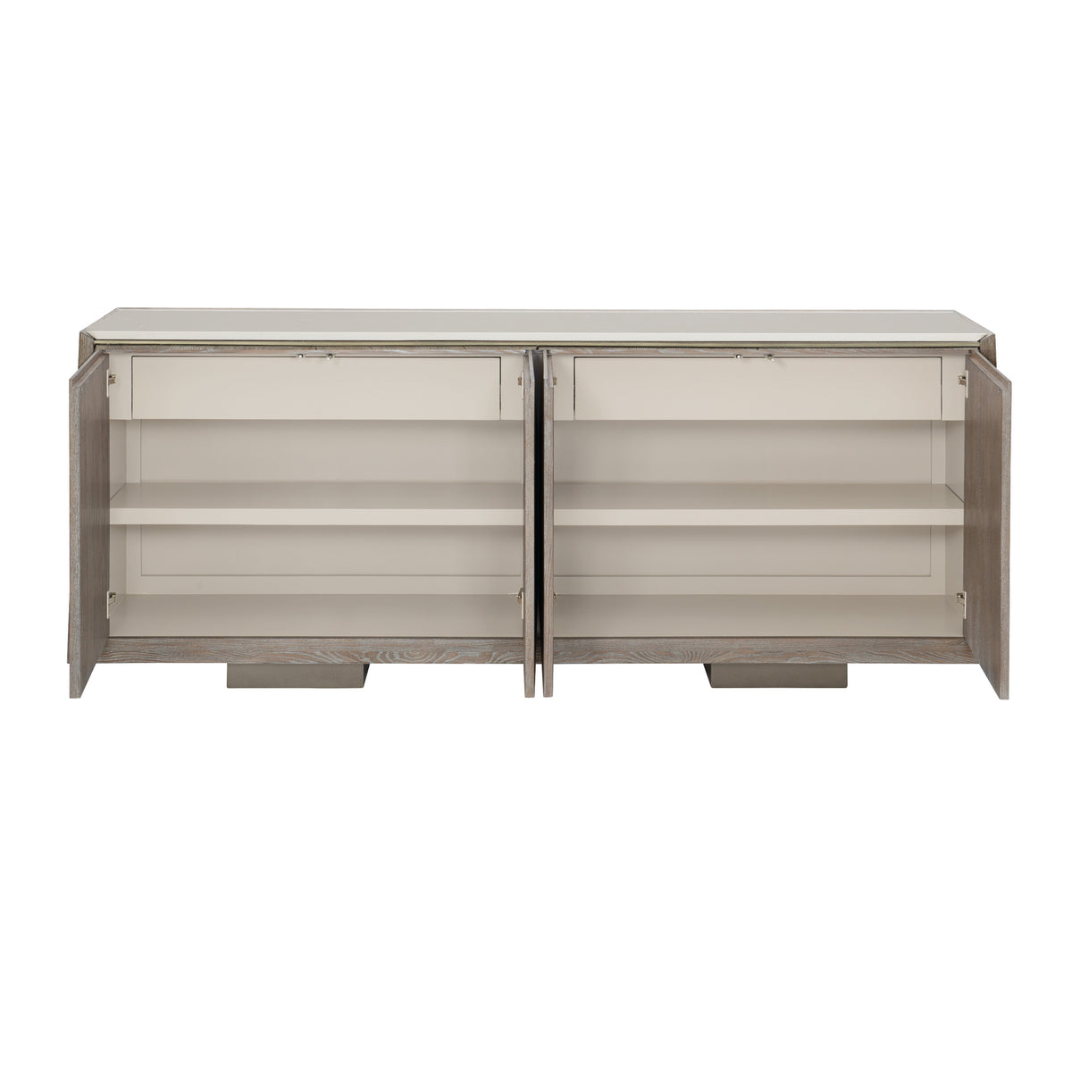 Caracole Point Of View Sideboard – top view – Lusso Furniture Miami