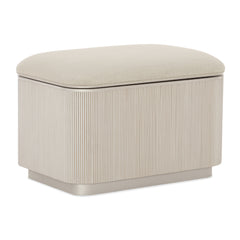 Caracole Love Ottoman – back view – Lusso Furniture Miami