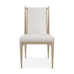 Caracole Unity Dining Chair – front view – Lusso Furniture Miami