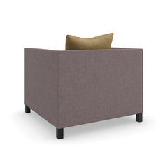 Caracole Tuxedo Accent Chair – view 12 – Lusso Furniture Miami
