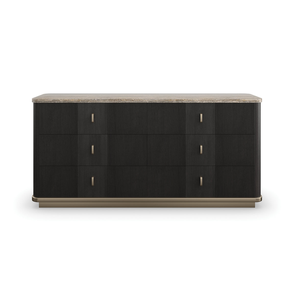 Caracole Rhythm Dresser – front view – Lusso Furniture Miami