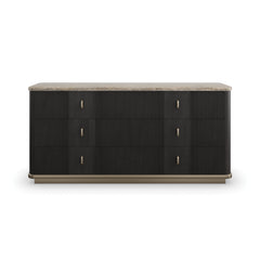 Caracole Rhythm Dresser – front view – Lusso Furniture Miami
