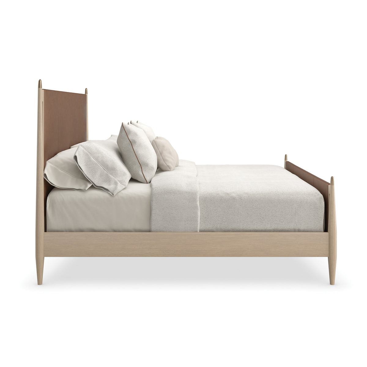 Caracole Rhythm Bed – top view – Lusso Furniture Miami