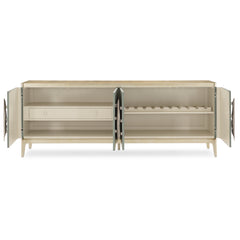 Caracole Waterside Console – room setting – Lusso Furniture Miami