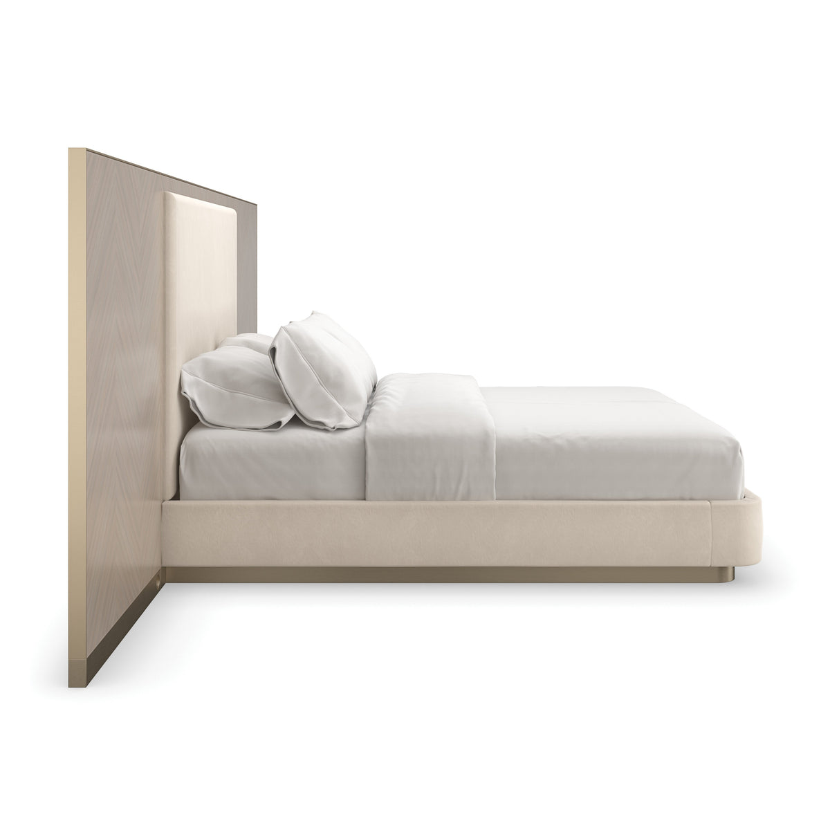Caracole Anthology Bed – side view – Lusso Furniture Miami