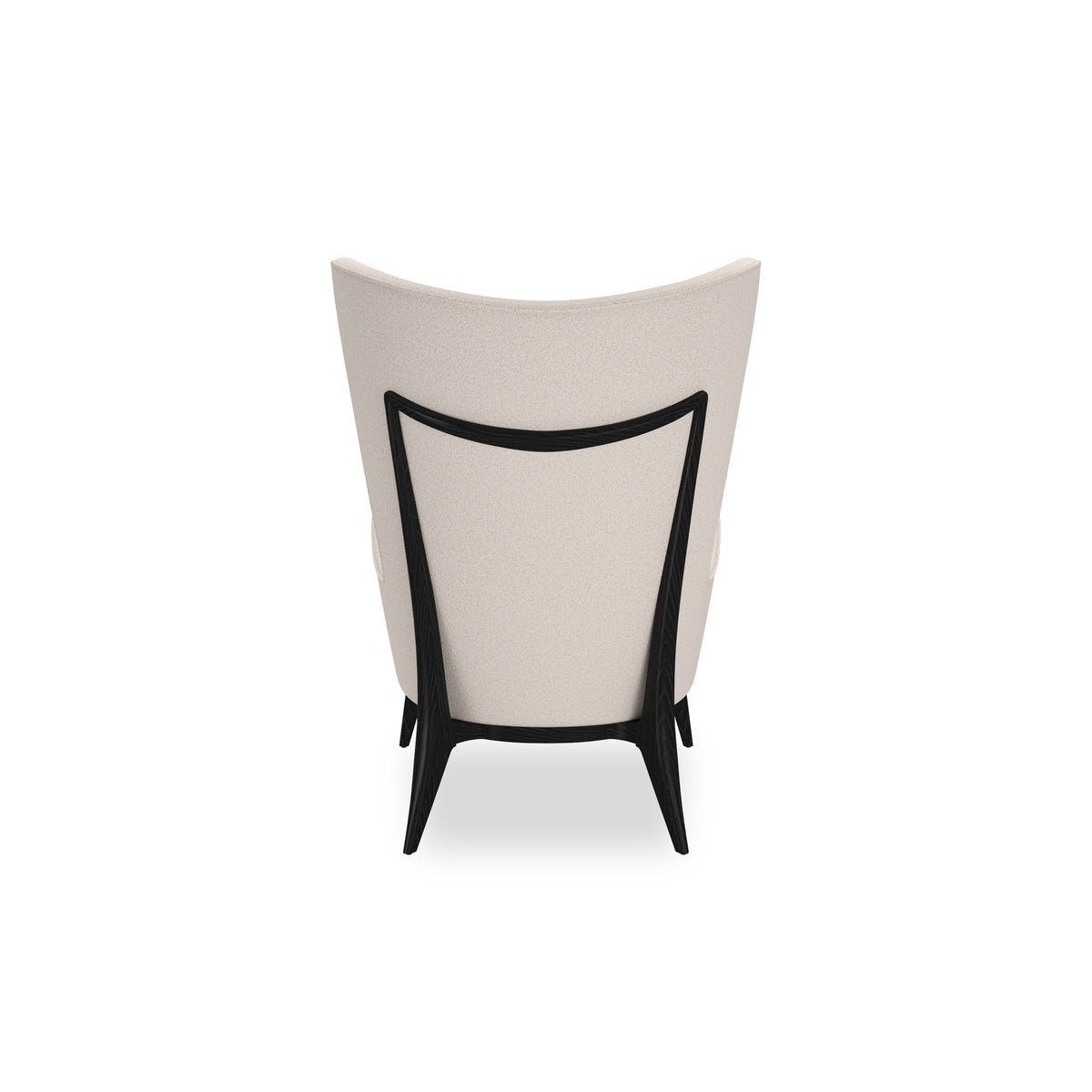 Caracole What's New Pussycat Chair – back view – Lusso Furniture Miami