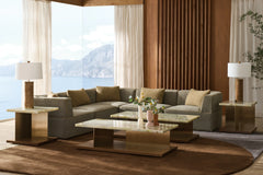 Caracole Marbella Sectional Components – alternate view – Lusso Furniture Miami