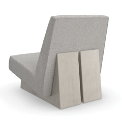 Caracole Indi Accent Chair – back view – Lusso Furniture Miami