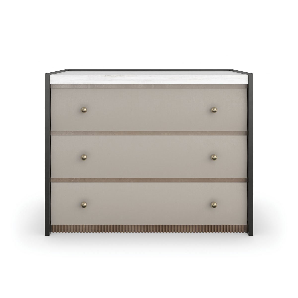 Caracole Avignon Nightstand – top view – Lusso Furniture Miami