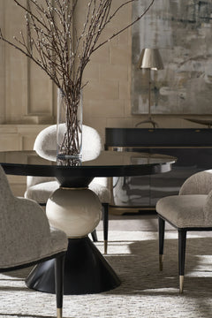 Caracole Chalice Dining Table – side view – Lusso Furniture Miami