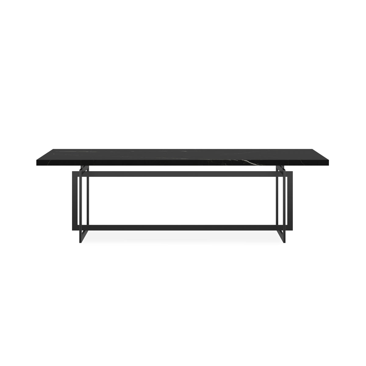 Caracole Wish You Were Here Dining Table – back view – Lusso Furniture Miami