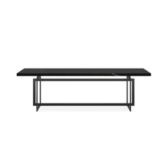 Caracole Wish You Were Here Dining Table – back view – Lusso Furniture Miami