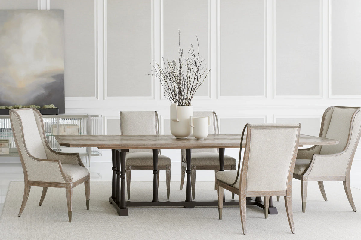 Caracole Dinner Circuit Dining Table – detail – Lusso Furniture Miami