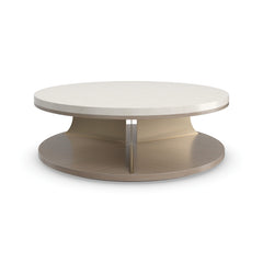 Caracole Braces Cocktail Table – front view – Lusso Furniture Miami