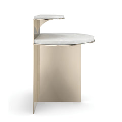 Caracole Touche Light Side Table – back view – Lusso Furniture Miami