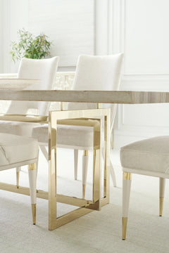 Caracole Wish You Were Here Dining Table – view 19 – Lusso Furniture Miami