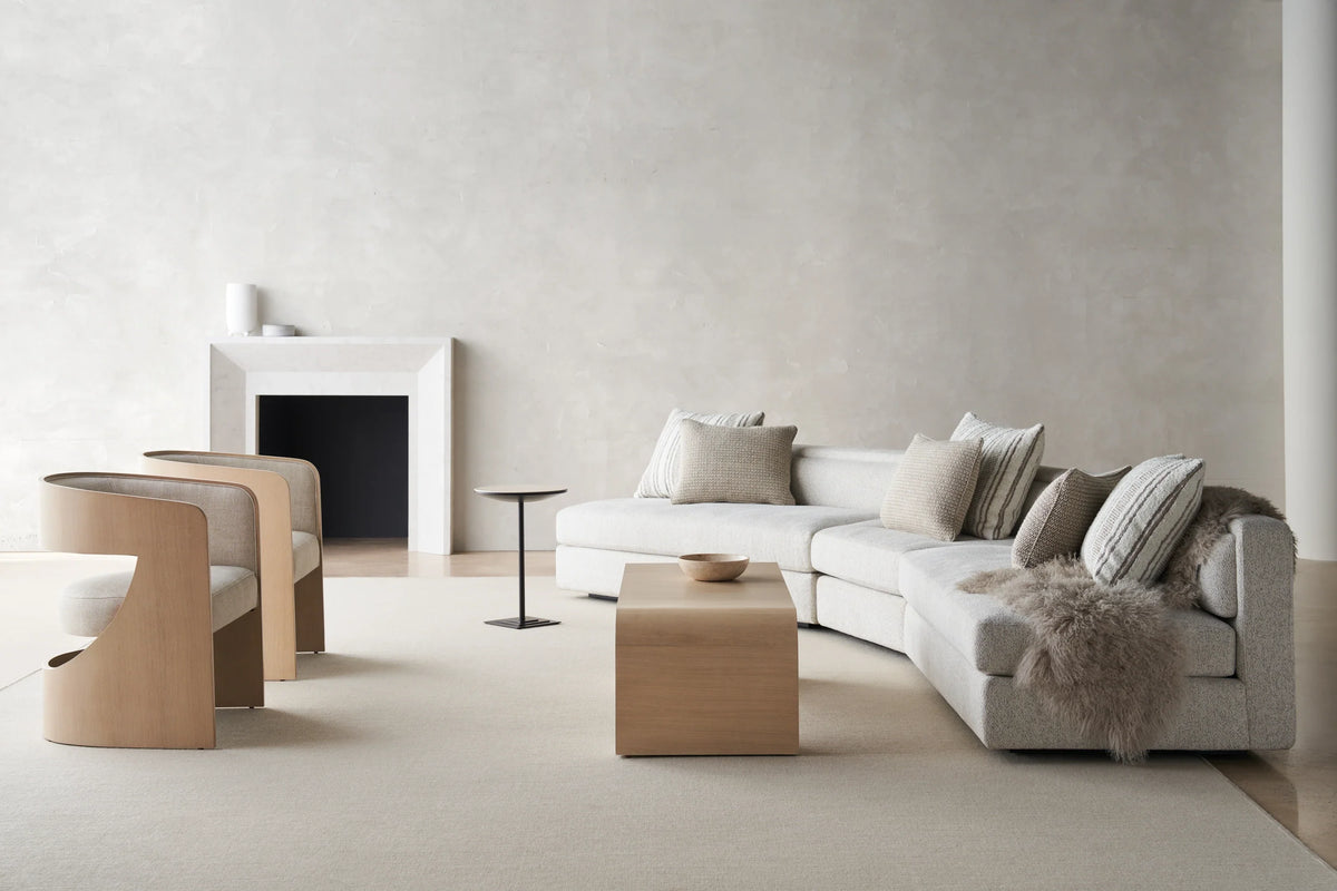 Caracole Unity Sectional Components – angle view – Lusso Furniture Miami