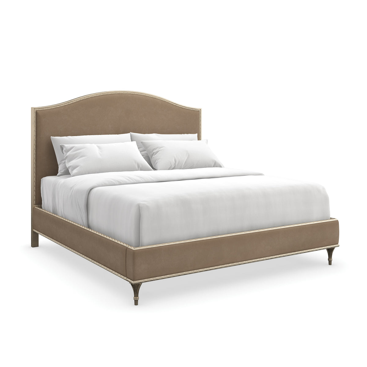 Caracole Fontainebleau Bed – front view – Lusso Furniture Miami